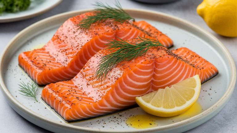 Pavés de saumon au four facile : recette inratable