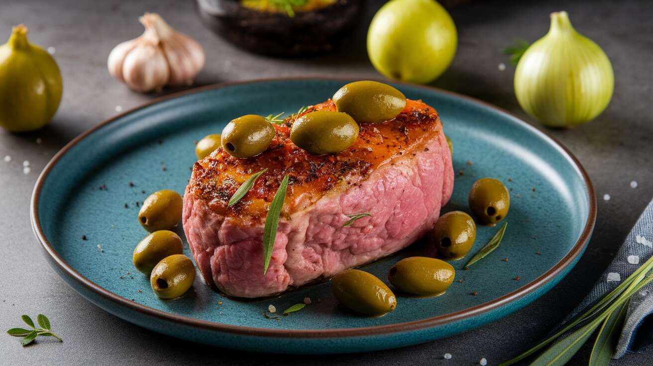 Sauté de veau aux olives à la corse : recette gourmande