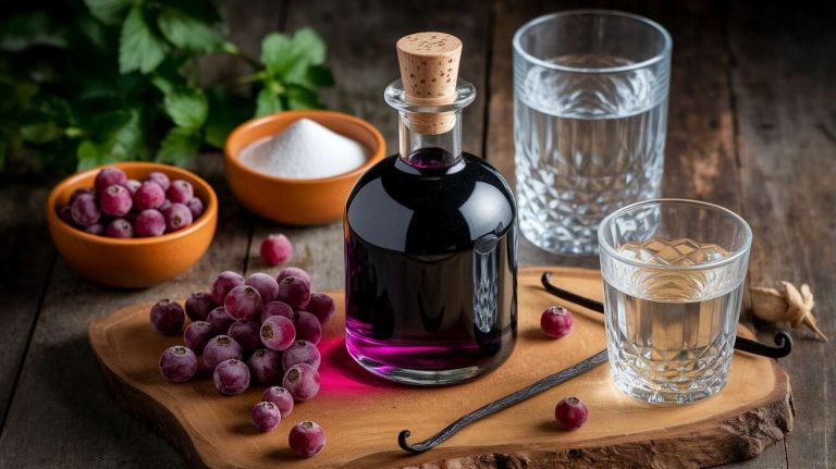 Liqueur de Cassis Maison : recette Facile et Délicieuse