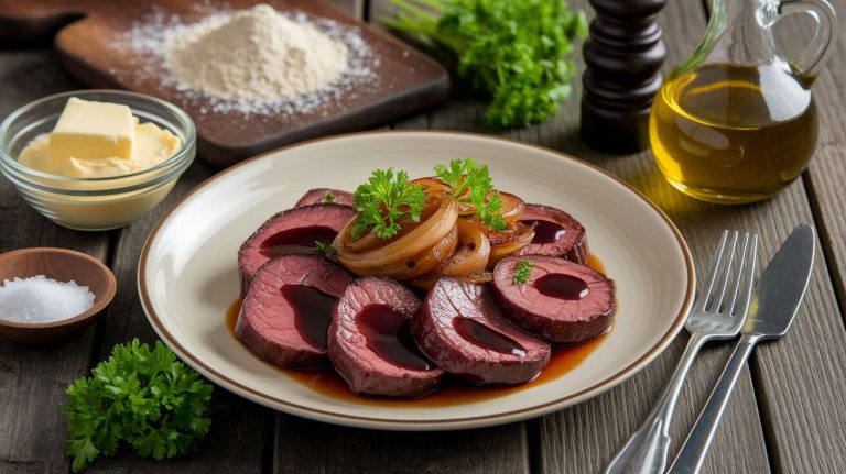 Foie de veau au vinaigre : recette facile et savoureuse