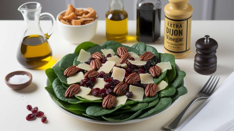 Salade de pousses d'épinards : recette facile et rapide