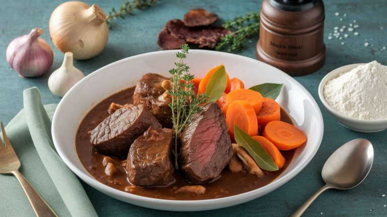 Recette du Bœuf Bourguignon : un Plat Traditionnel Savoureux