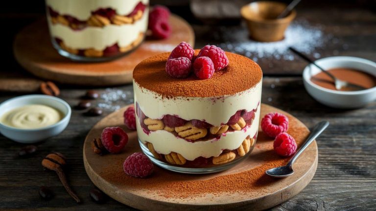 Tiramisu Framboises Spéculoos : recette Gourmande et Facile