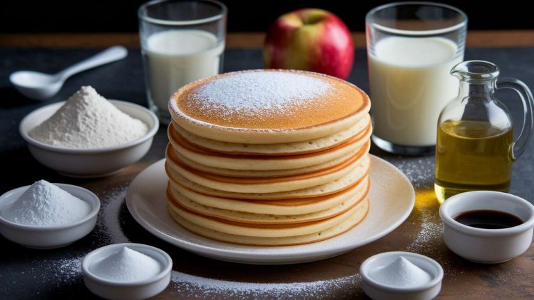 Recette de pancakes sans œufs facile et rapide