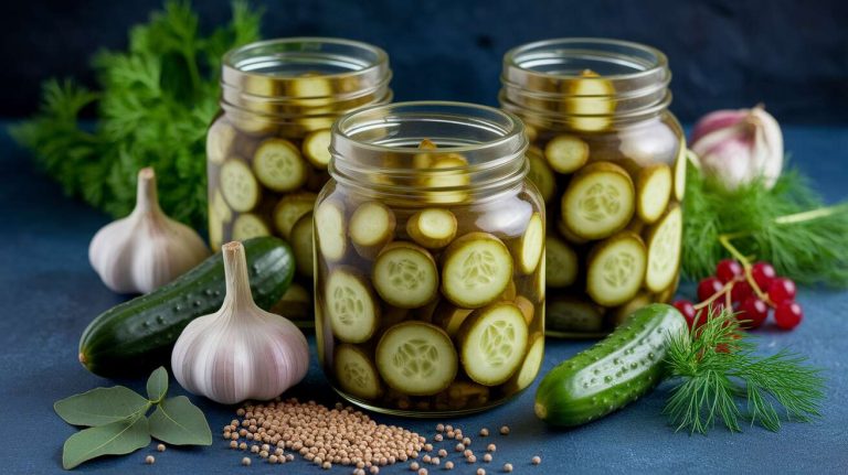 Recette de cornichons à la russe en bocaux