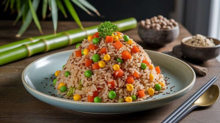 Riz frit aux légumes : recette facile et savoureuse