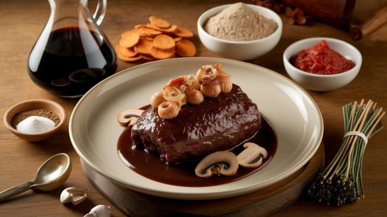 Joue de boeuf à la bourguignonne : recette savoureuse