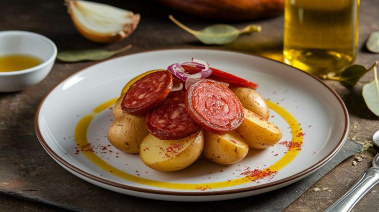 Chorizo aux pommes de terre : recette savoureuse et facile
