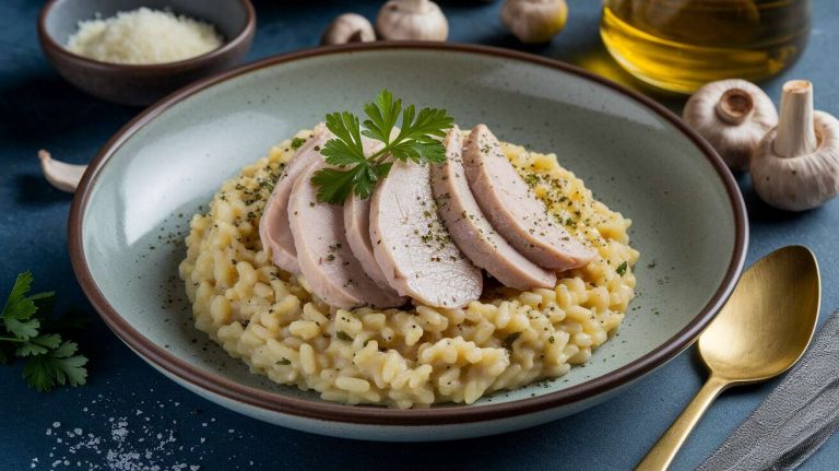 Risotto de poulet au Cookeo : recette facile et rapide