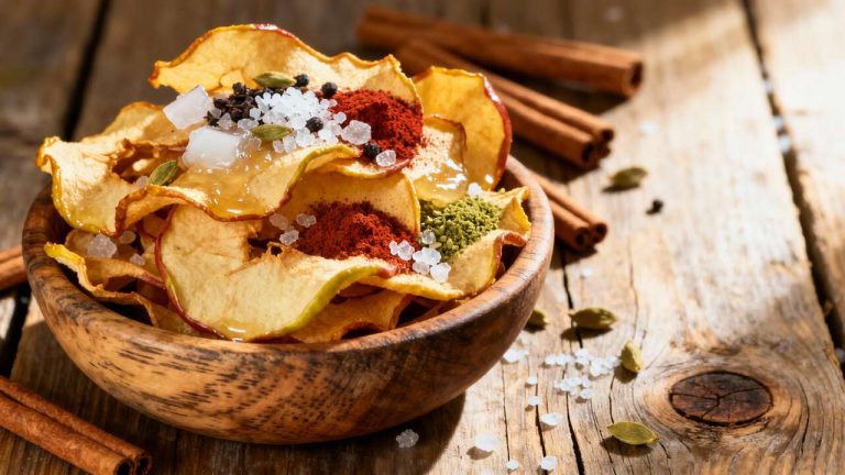 Recette de chips d&rsquo;épluchures de pommes