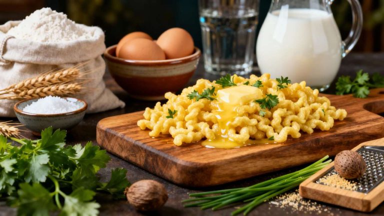 Spaetzle maison : recette traditionnelle alsacienne