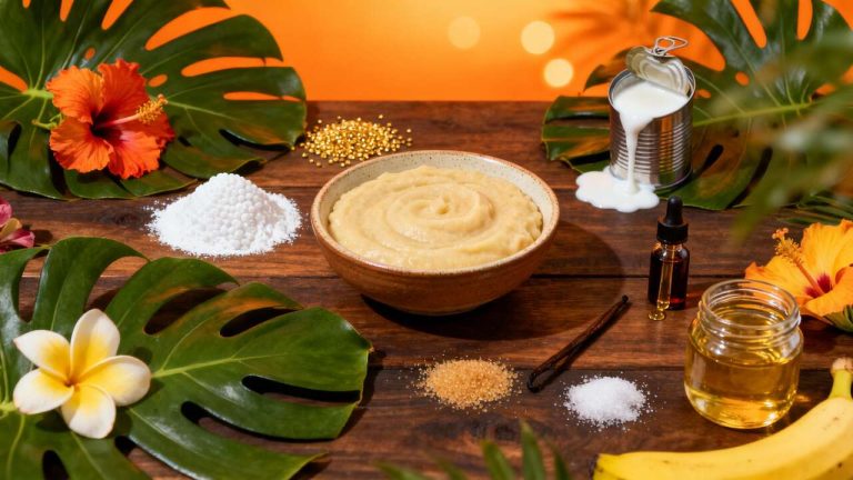 Poé Tahitien à la Banane : recette Exotique Facile