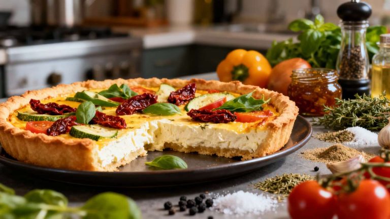 Tarte salée à la ricotta : une recette savoureuse et facile