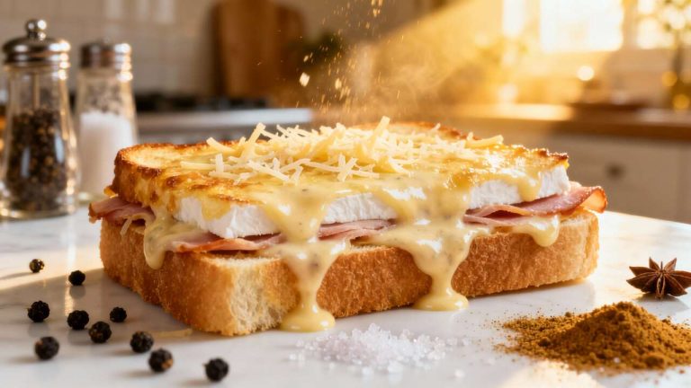 Croque-monsieur : recette gourmande à la sauce béchamel