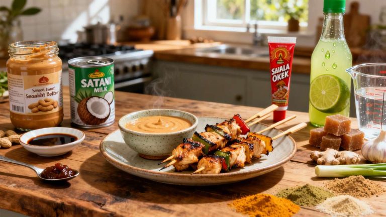 Recette de sauce satay maison : savourez ce délice asiatique