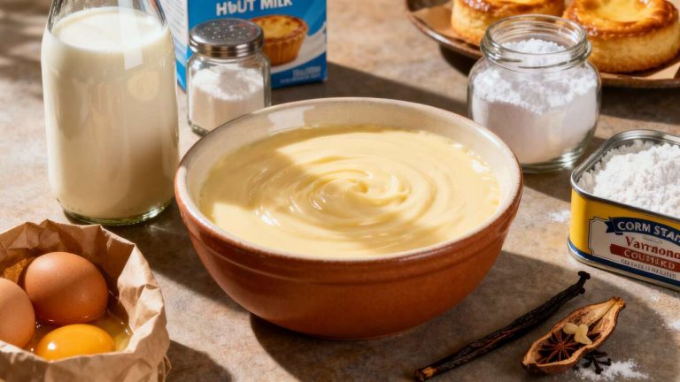 Crème Pâtissière : recette Facile et Délicieuse