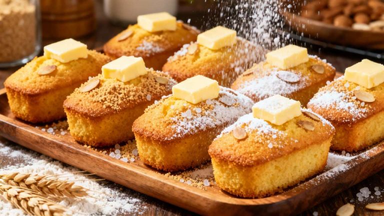 Financier minute : recette rapide pour utiliser des blancs d’œuf