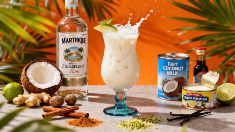Punch coco antillais : recette exquise et facile