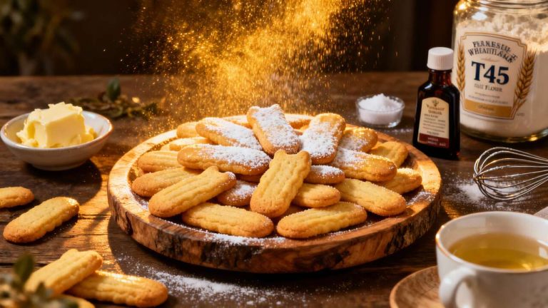 Recette de langues de chat : pâtisserie facile et rapide