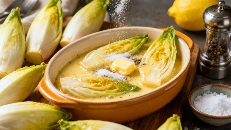 Recette d’endives à la crème : préparation savoureuse et facile