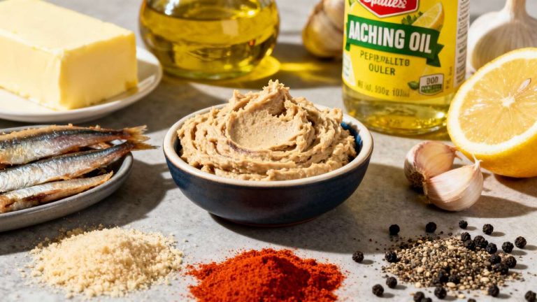 Recette de beurre d’anchois maison