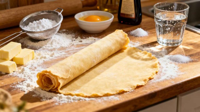 Recette facile de pâte sablée maison