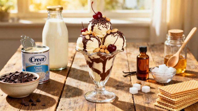 Recette de sundae maison : un dessert gourmand