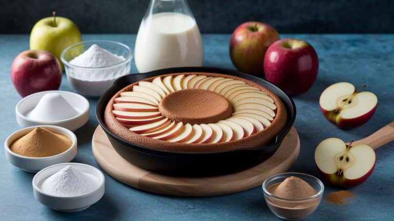 Le gâteau aux pommes à la poêle, la recette facile et rapide dont vous ne pourrez plus vous passer