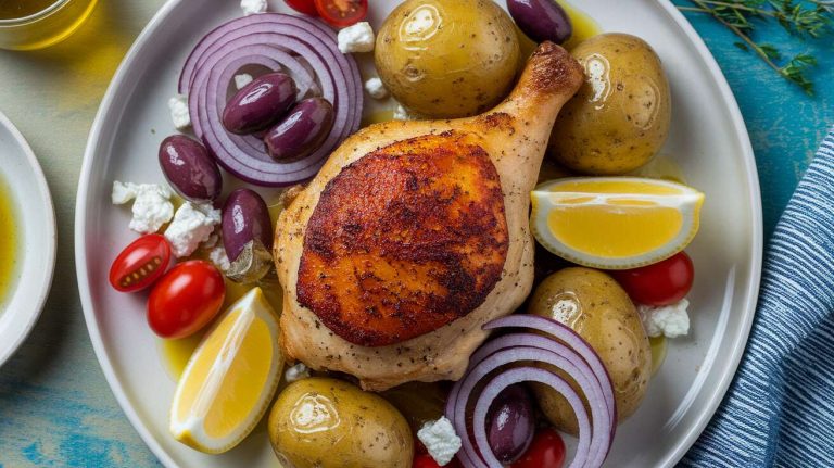 La recette incontournable du poulet à la grecque qui va révolutionner vos repas
