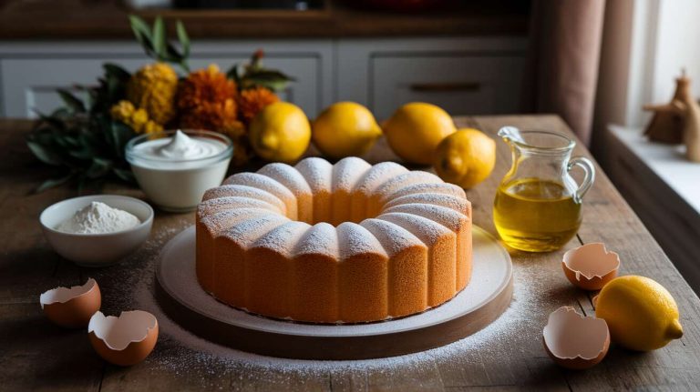 Moelleux, citronné, ultra simple : ce gâteau au yaourt façon Cyril Lignac parfume la maison dès le matin d’automne