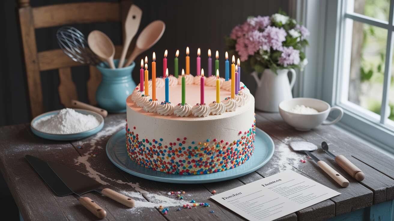 Gâteau d'anniversaire facile : recettes et astuces
