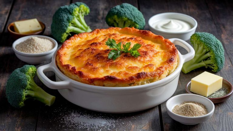 Gratin de brocolis rapide : recette facile et savoureuse