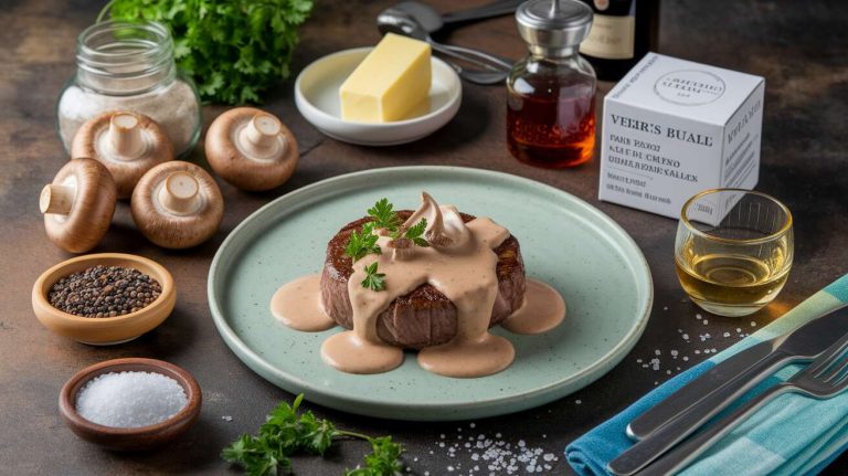 Sauce aux champignons pour steaks : recette facile et savoureuse