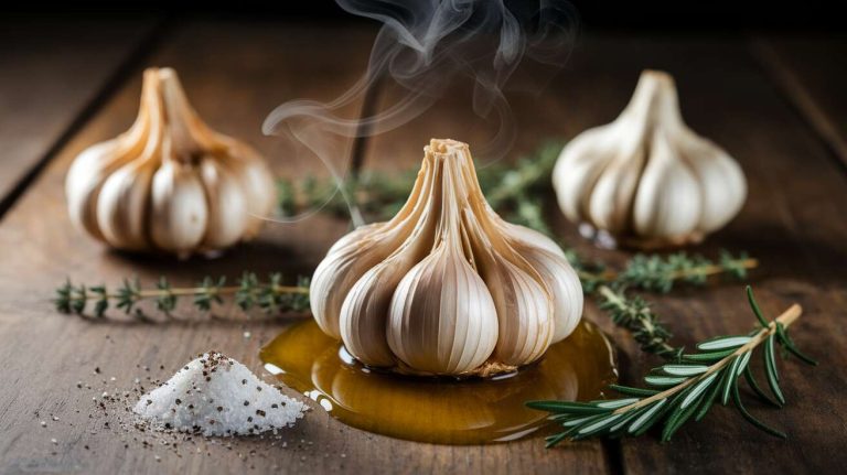 Tête d'ail rôtie au four parfumée aux herbes : la recette simple et savoureuse