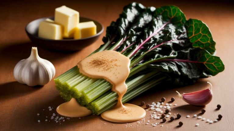 Blettes sautées à l'ail et à la crème : recette savoureuse