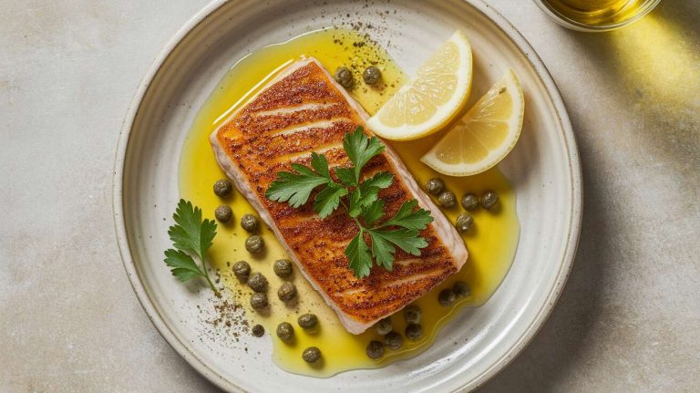 Filets de dorade aux câpres : recette savoureuse et facile