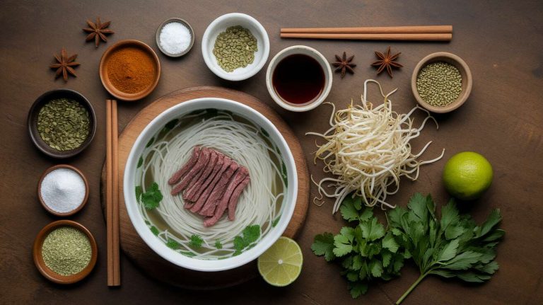 Recette authentique de la soupe Pho vietnamienne