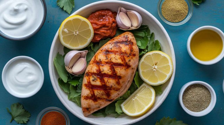 Chich Taouk Libanais : recette de Poulet Mariné Grillé