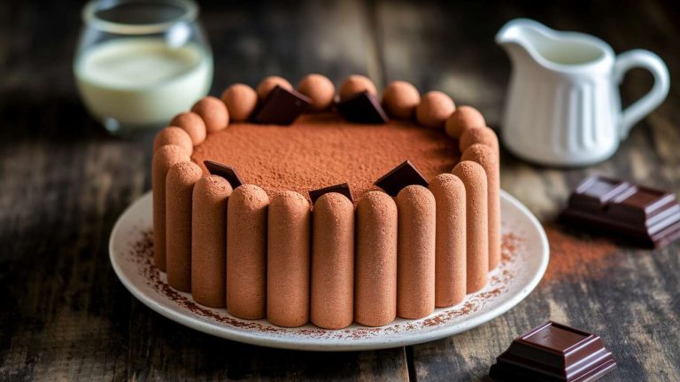 Charlotte au chocolat : recette facile et gourmande