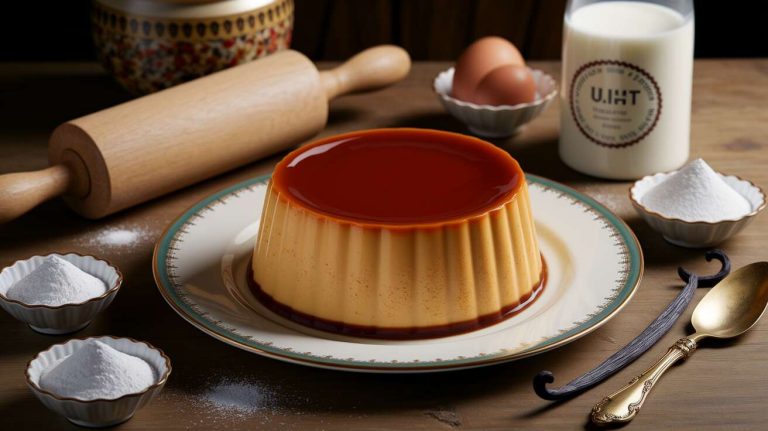 Flan pâtissier traditionnel : recette facile et savoureuse