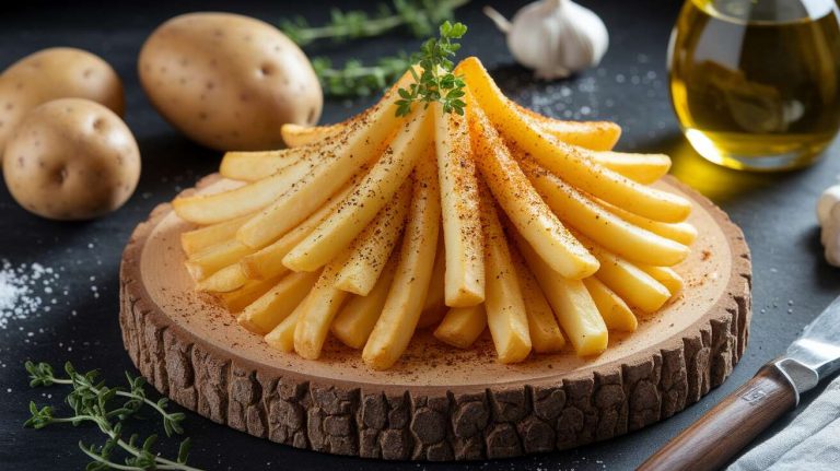 Recette de frites light au four