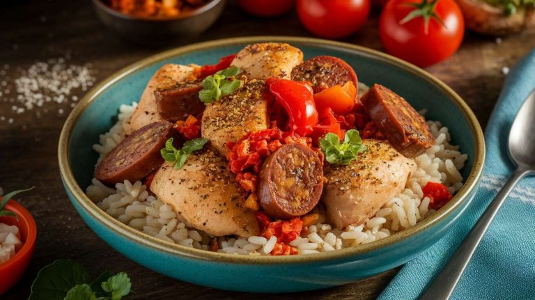 Recette de jambalaya au poulet : un plat savoureux et épicé à découvrir
