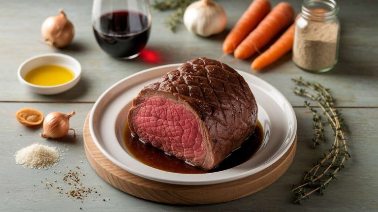 Rôti de bœuf à la cocotte : recette savoureuse