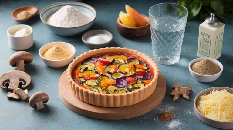 Recette de quiche aux légumes facile et savoureuse