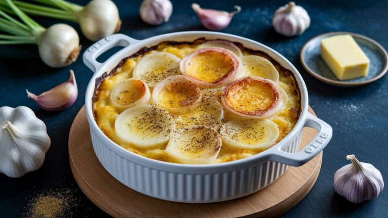 Navets au gratin : recette savoureuse et gourmande