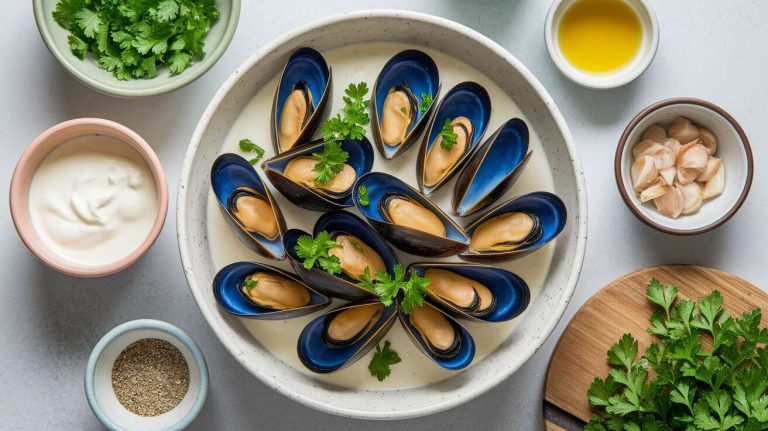 Moules marinières persillées : recette facile et savoureuse