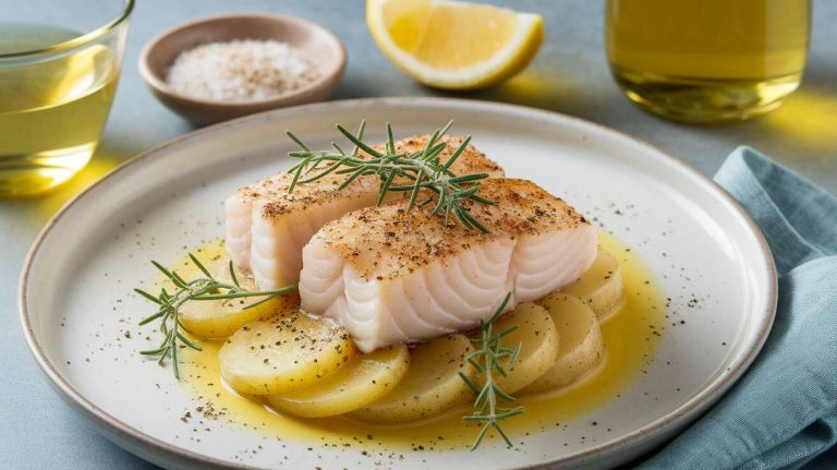Papillotes d'églefin sur lit de pommes de terre : recette gourmande