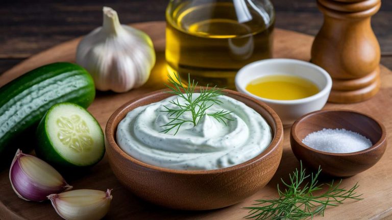 Recette de Tzatziki Grec Authentique