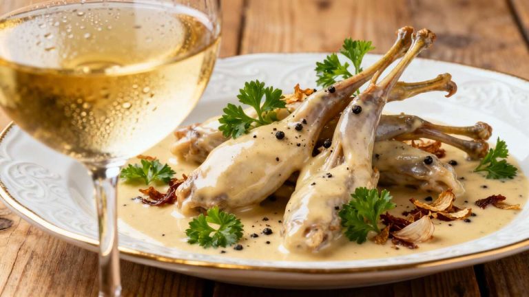 Cuisses de grenouilles à la crème : recette facile et gourmande
