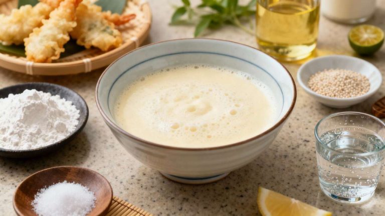 Recette de pâte à tempura inratable